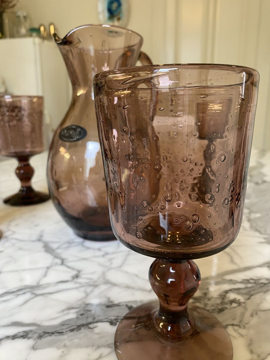 Gläser: Ensemble BIOT  - Pichet et 6 verres – Neu (gemäss Beschreibung) aus Genève von Oscar-111 4
