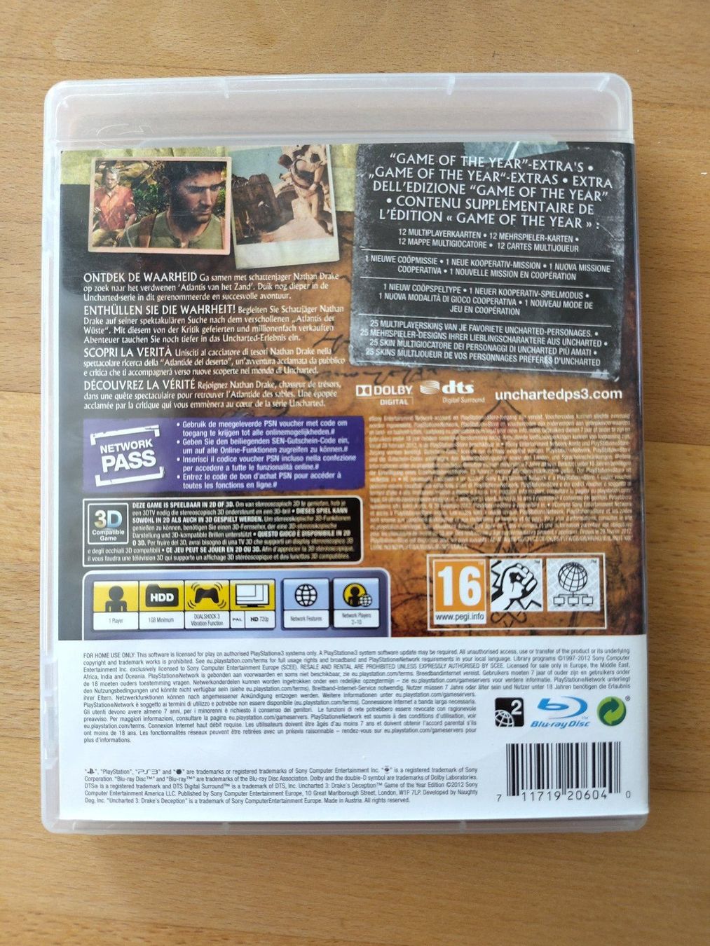 Sony Spiele: Uncharted 3 - Drake's Deception - Playstation 3 - PS3 – Gebraucht aus Kloten von SuperRetroPixels 1