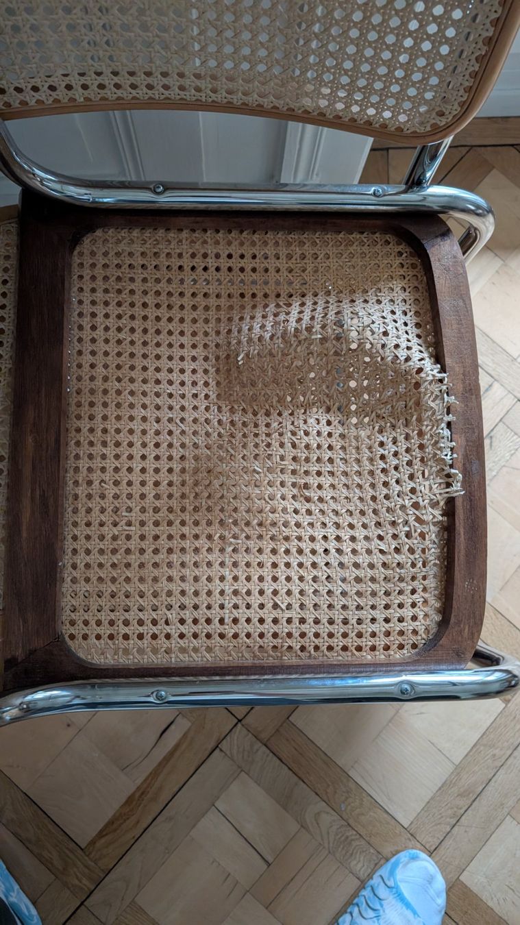 Sedie: 2er Set gebrauchte Freischwinger Stühle, Vintage – Usato da Zürich venduto da Hedkandi 8