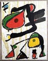 Joan Mirò - Seltener originaler Vintage-Holzschnitt - 1973