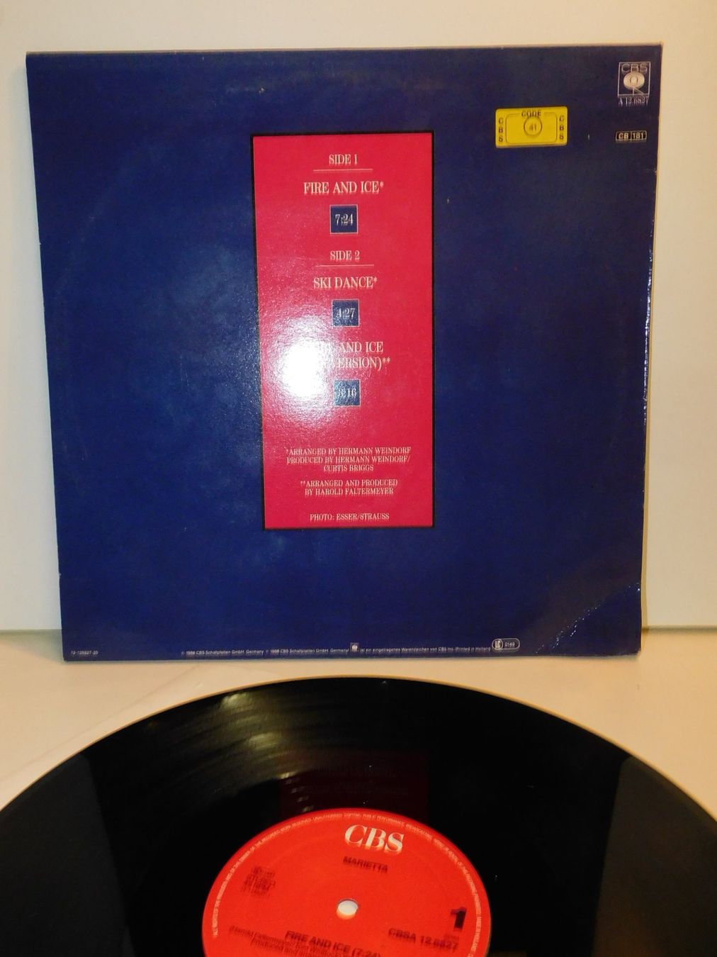 Schallplatten: Lp - Special Ski Dance Mix - Fire and Ice - 1986 - Lp – Gebraucht aus Sursee von 76 3