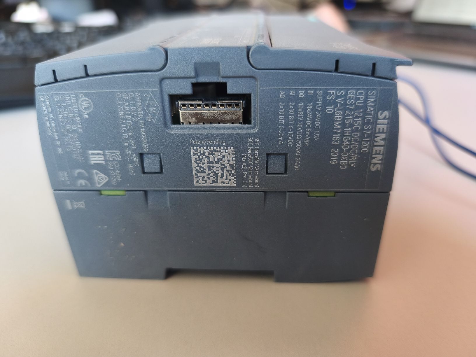 Siemens Componenti elettronici: PLC Siemens 1215C DC/DC/RLY – Usato da Fontaines NE venduto da Onibaku 1