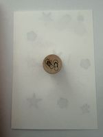 Rubber Stamp with Flip Flops