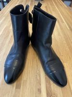 Bottines cuir noir, Via Roma, taille 39