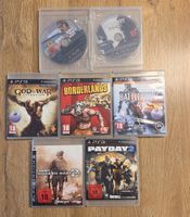 PS3 Spiele 7 Stk.