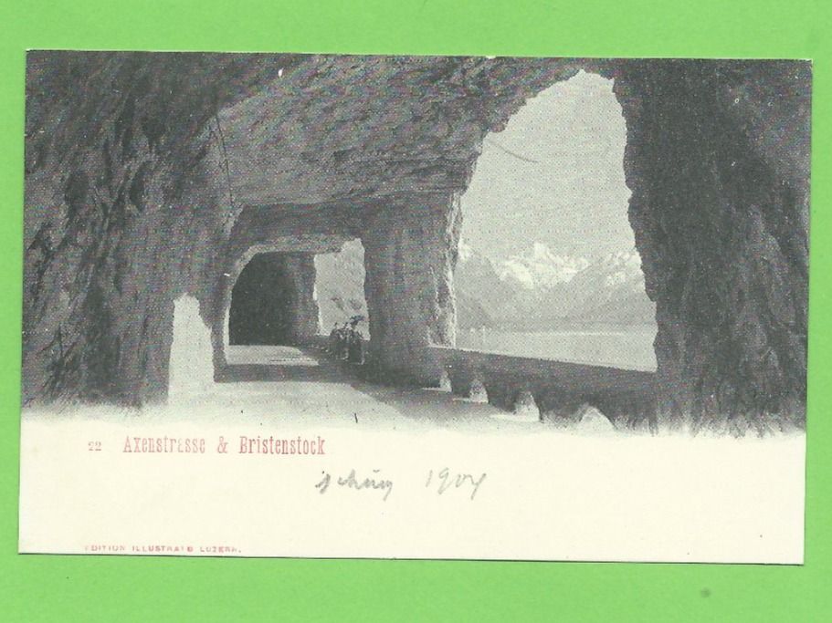 Cartoline postali: Axenstrasse & Bristenstock – Nuovo (secondo la descrizione) da Zürich venduto da t24_de
