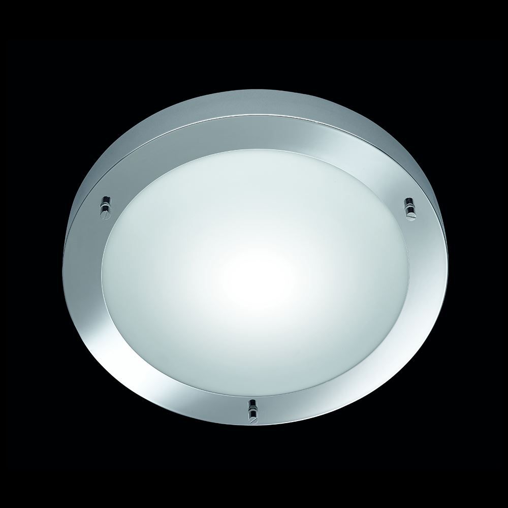 Lampadari & plafoniere: Deckenleuchte, Chrom, Rund, 31 cm Ø – Nuovo (secondo la descrizione) da Kreuzlingen venduto da Smart-Light