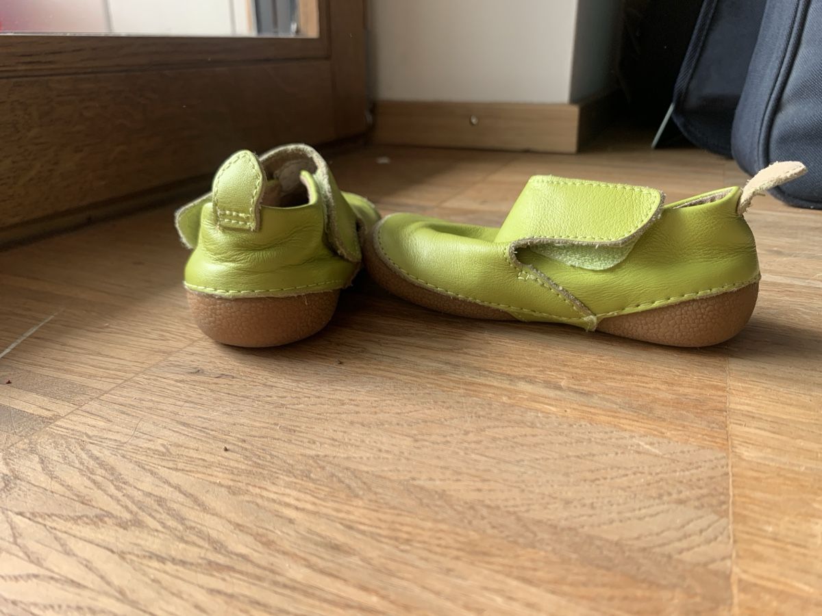 Vertbaudet Scarpe per ragazzi: Vertbaudet Leder Krabbelschuhe Gr. 20 Frühling – Usato da Basel venduto da O-O 1