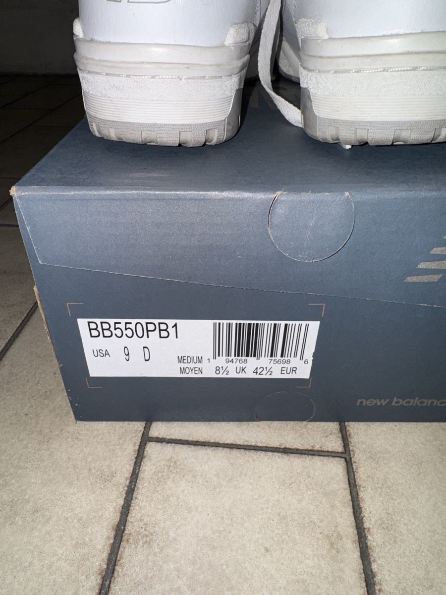 New Balance Scarpe da uomo: New Balance 550 US9 – Usato da Watt venduto da lou_m5tq 4