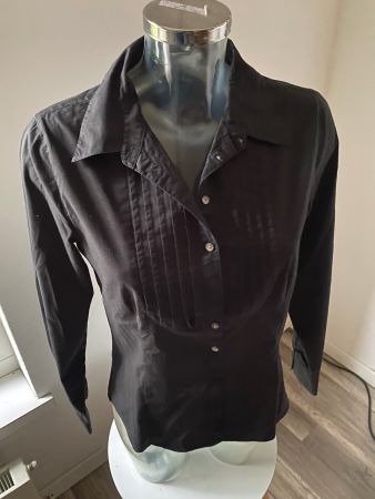 InWear Bluse schwarz Grösse 38