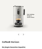 CoffeeB Horizon Kaffeemaschine unverpackt inkl. 54 Kapseln