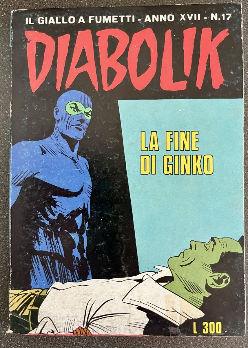 Fumetti: Diabolik / La fine di Ginko – Usato da Sarnen venduto da m-basic