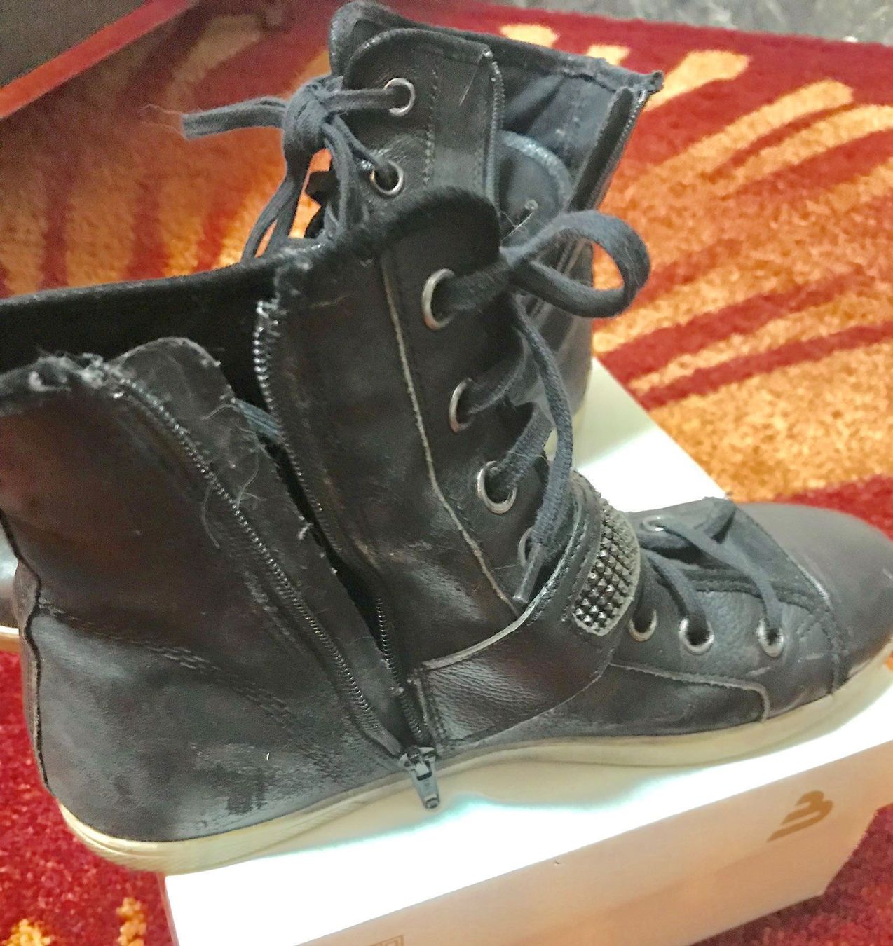 Damenschuhe: Baskets bottines cuir Bullboxer p.39 – Gebraucht aus Sion von DayJenn 3