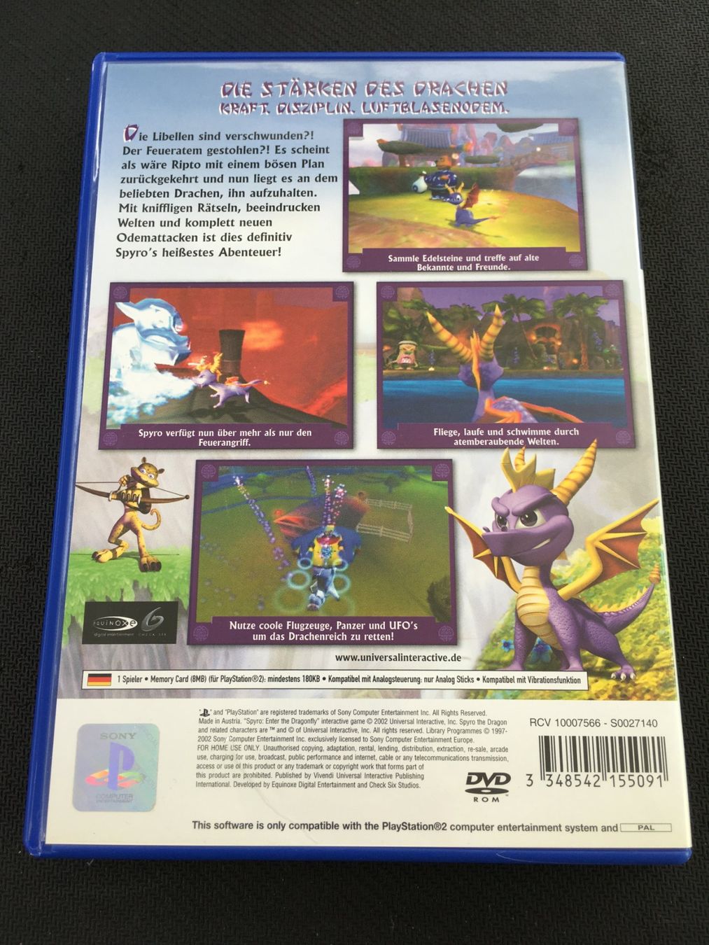 Sony Giochi: Spyro enter the dragonfly -  PS2 / Playstation 2 – Usato da St.Gallen venduto da sjosjo 1