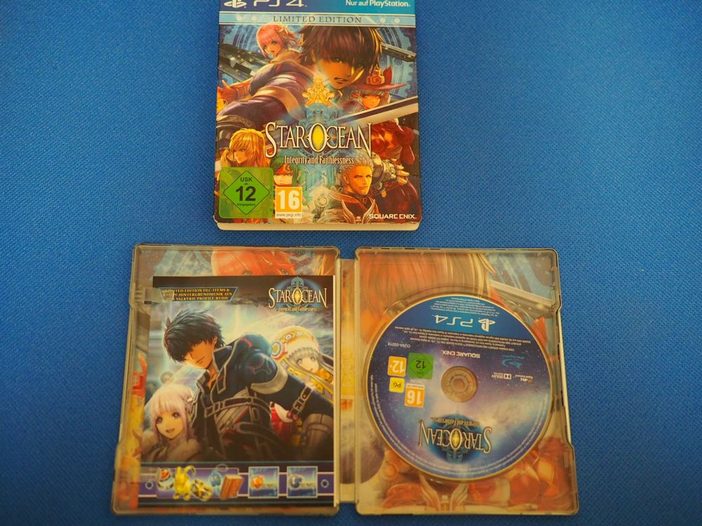 Jeu PS4 Star Ocean: Integrity And Faithlessness - Édition Collector Steelbook FR - Neuf Sous Blister