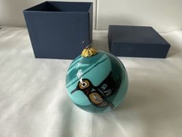 Weihnachtskugel Kolibri Handbemalt Glas Weihnachtsbaumschmuc