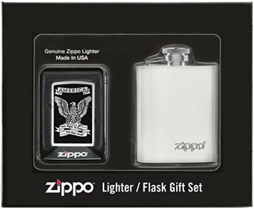 Zippo Geschenkset mit Zippo Feuerzeug und Zippo Flachmann (Neu und originalverpackt) in Zürich