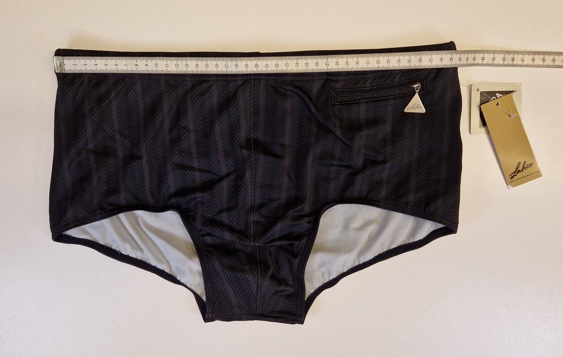 Lahco Costumi da bagno: Badehose Herren XL Lahco Basic Black / Rabatt 50% - 70%!!! – Nuovo e nell'imballaggio originale da Braunau venduto da Brand-Store 5