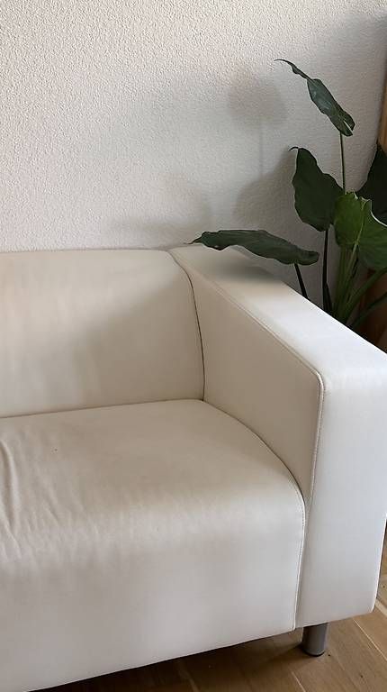 Sofas: Kunstledercouch beige – Gebraucht aus Zürich von theresa.st 1