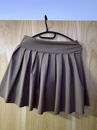 Faltenrock Damen Grösse XL braun