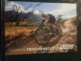 Thomas Frischknecht - 15x20cm Autogrammkarte - handsigniert