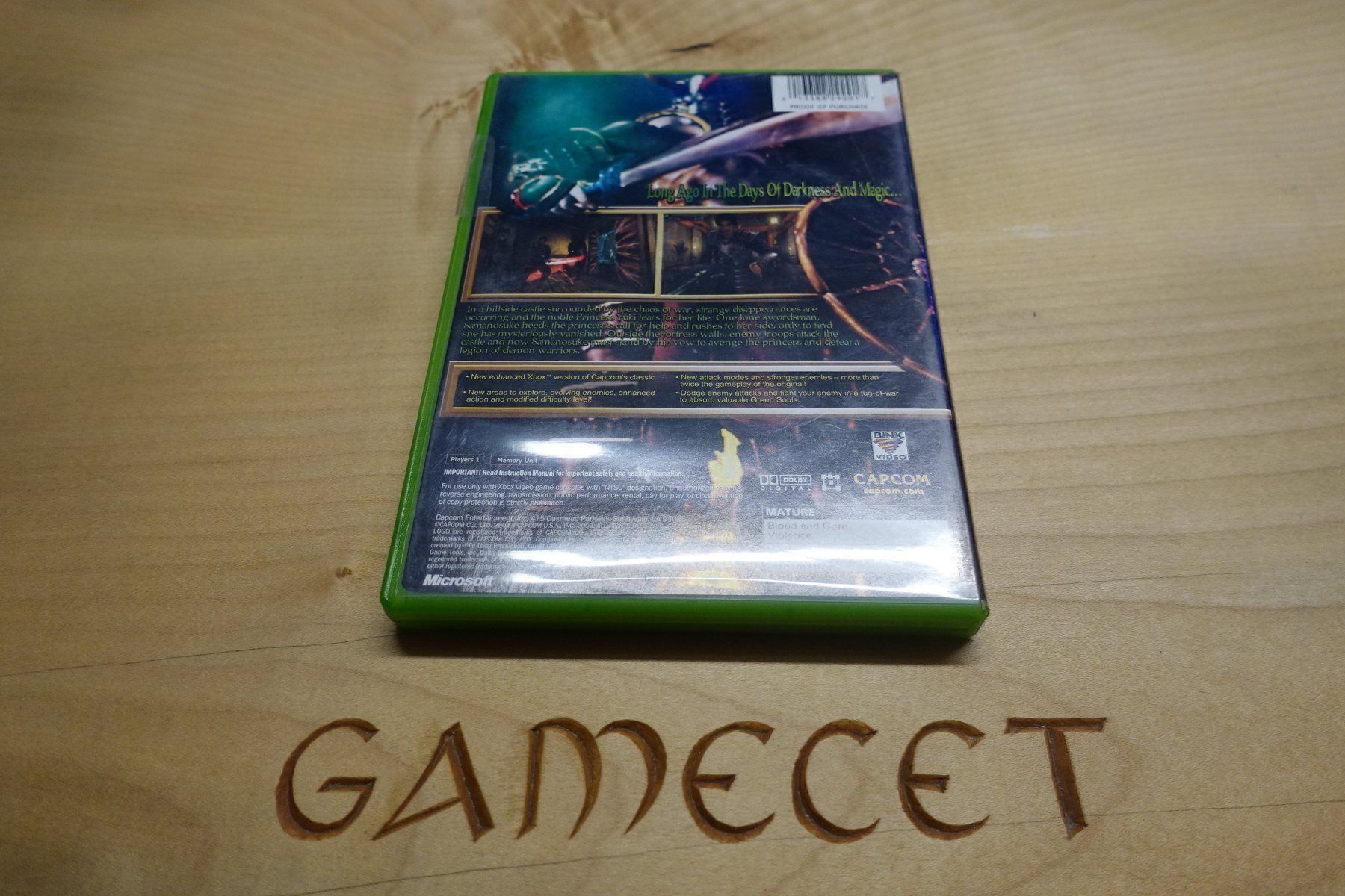 Microsoft Giochi: Genma Onimusha - Amerika – Usato da Steinach venduto da Gamecet 2