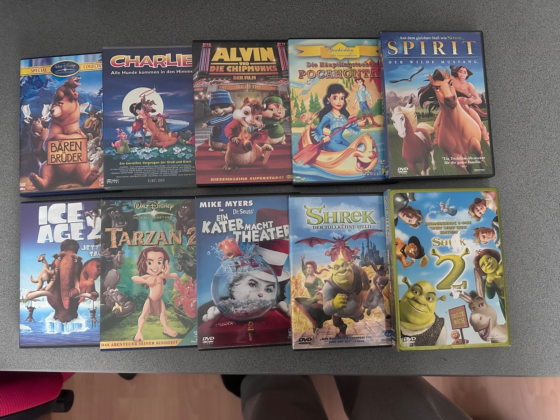 Alle DVDs: Cartoon DVD-Sammlung für Kinder – Gebraucht aus Stans von mel_m8xv