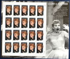 2001/ USA - Lucille Ball Legends of Hollywood Bogen **