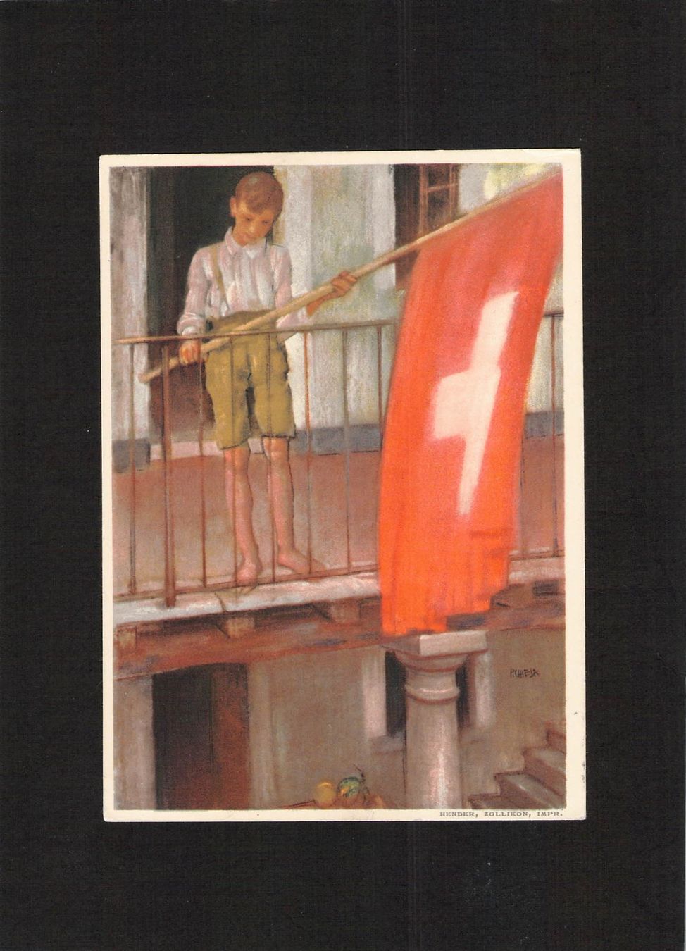 Tutti i francobolli: FDC Bundesfeierkarte Nr. 53 h , 1.Vlll.1931 – Usato da Reichenburg venduto da Pipo-67 1