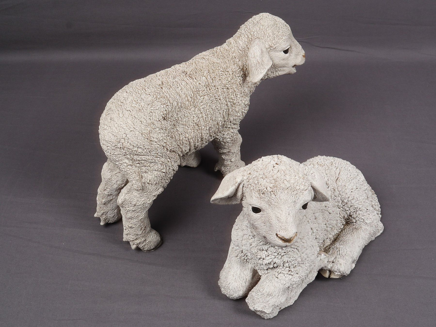 Tutte le decorazioni: Schaf Figuren in 2er Set – Usato da Steinen venduto da Restwert_Steinen 1