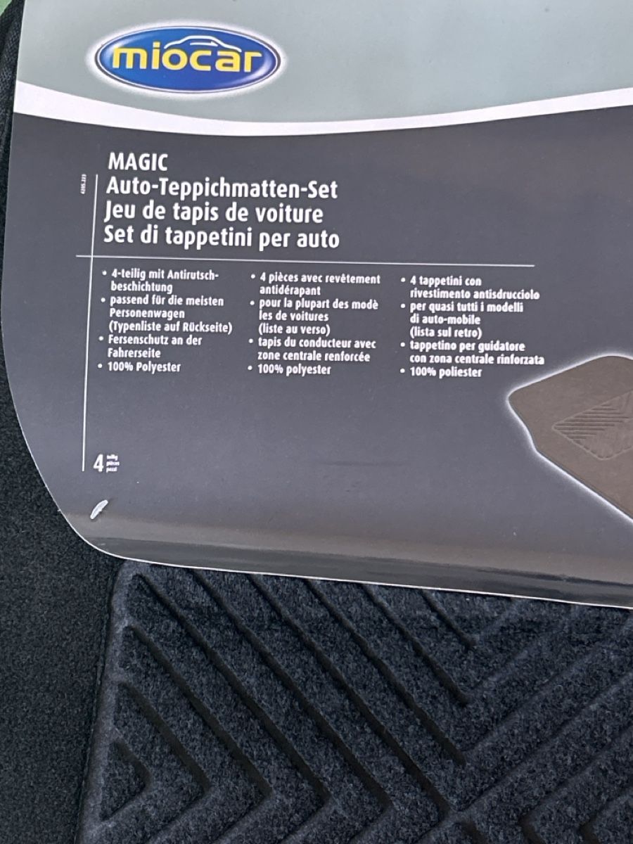 Teppiche / Matten: miocar MAGIC Auto-Teppichmatten-Set 4-teiligL65B44(I21) – Neu (gemäss Beschreibung) aus Neuenhof von bro_9zsg 1