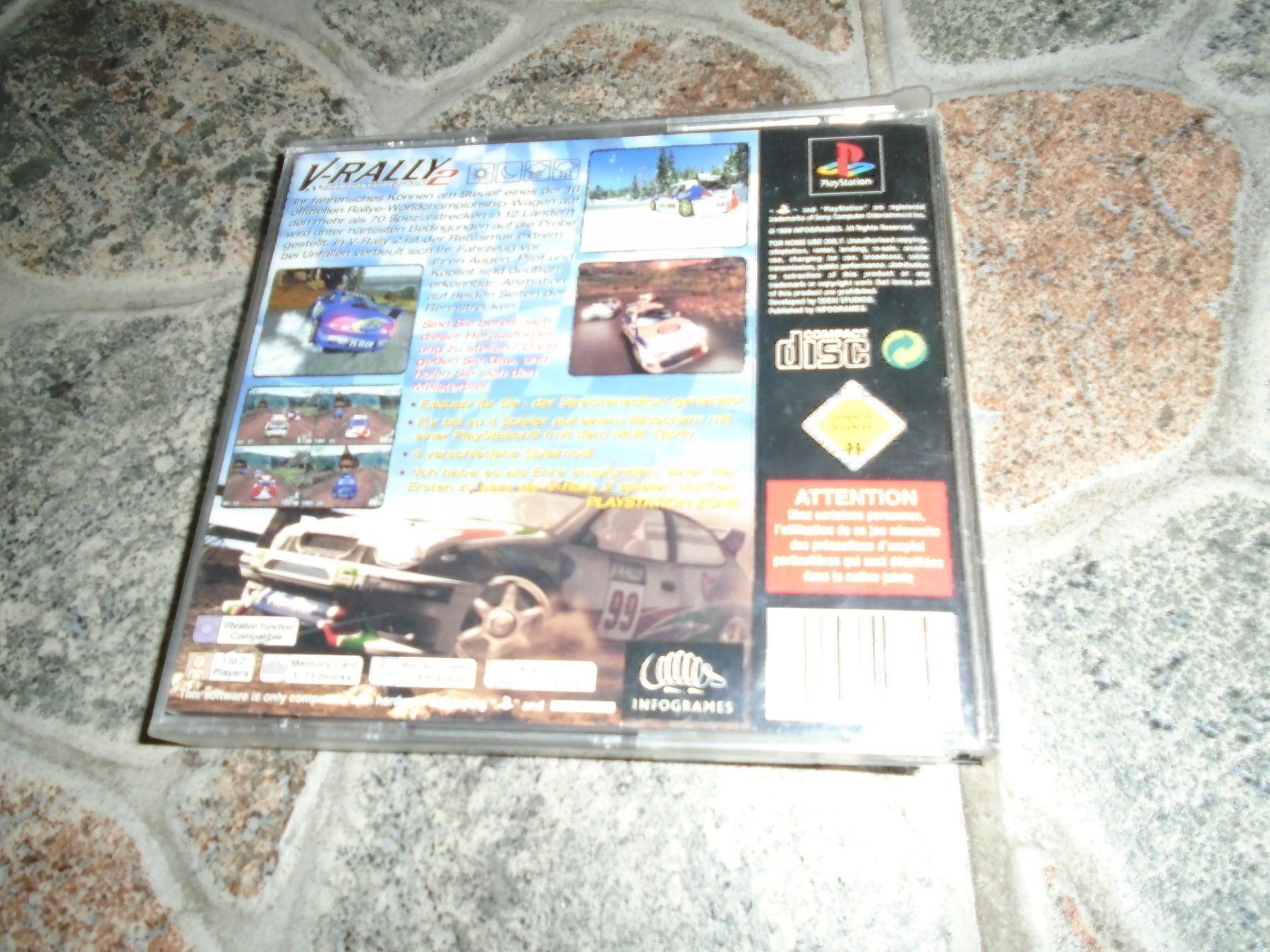 Giochi: V-RALLY 2  PS1 – Usato da Olten venduto da Disc-Ausverkauf 2