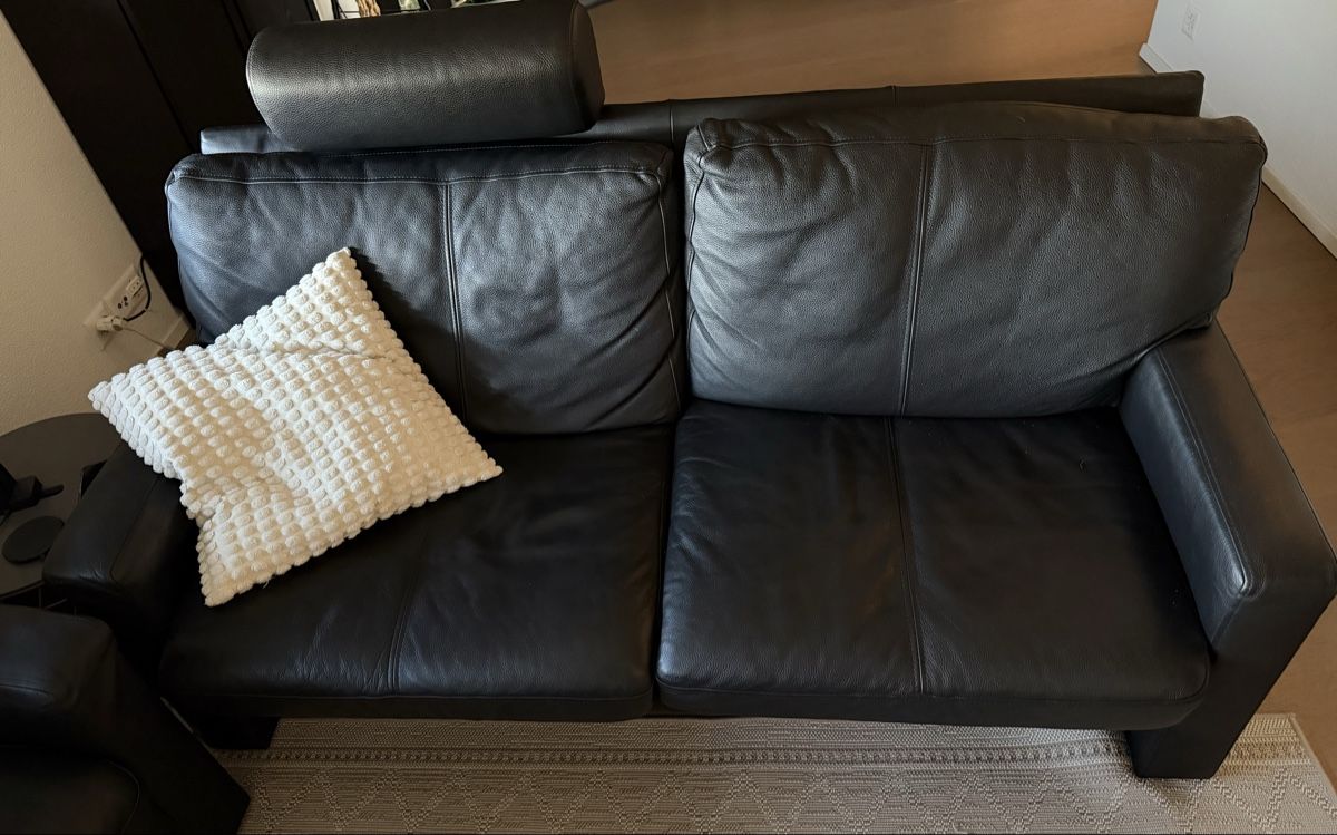 Sofas: Ledersofa schwarz - Gepade – Gebraucht aus Rapperswil SG von mat_dhq7 1