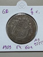 GB - 1/2 couronne - 1909 - Edward 7 - AG 