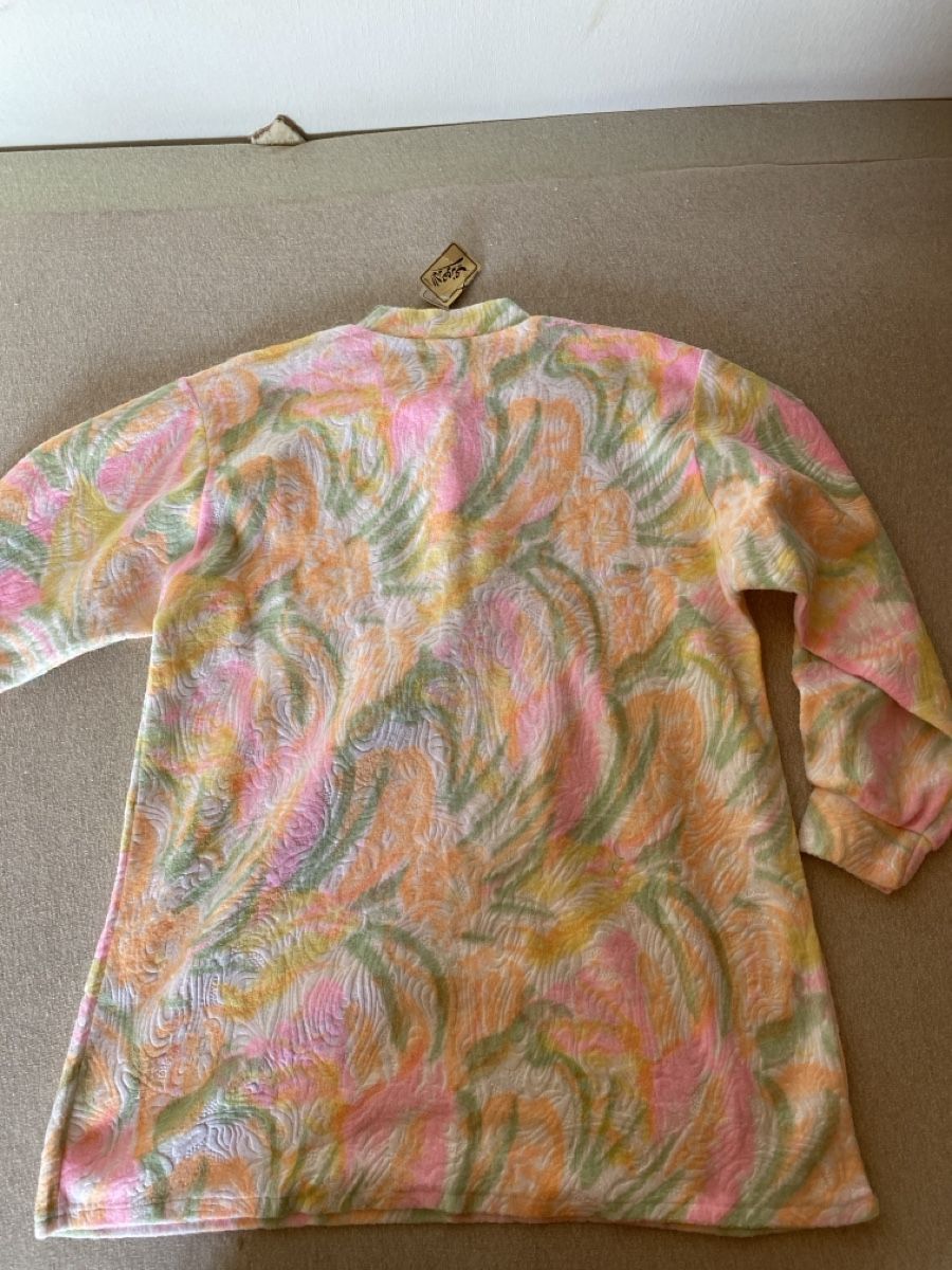 Accappatoi: Vintage Morgenmantel mit Blumenmuster, Grösse S – Nuovo (secondo la descrizione) da Breitenbach venduto da Waslosbratan 4