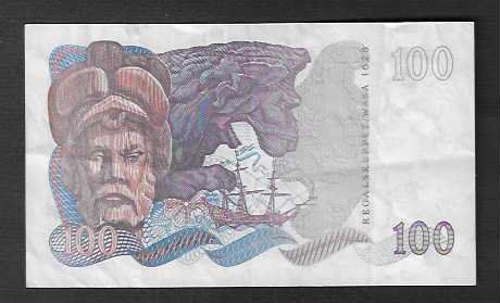 Banconote: Sweden  100  Kronor  1985  Gebraucht  80 % – Usato da Gordola venduto da coinsandnotes 1