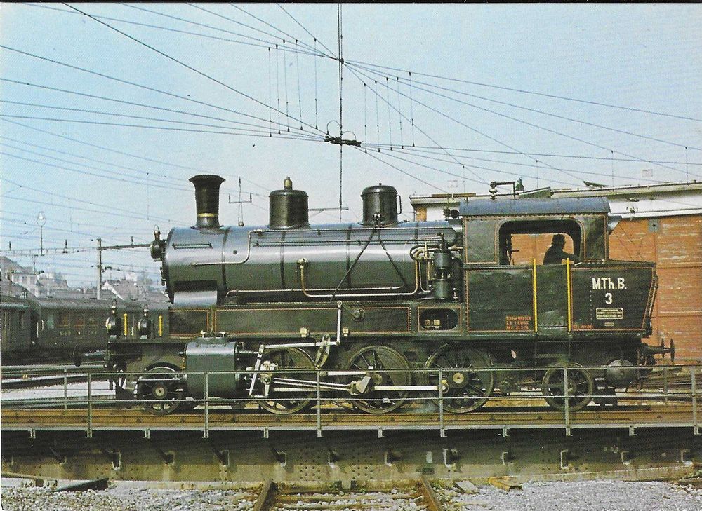 MThB-Heissdampflokomotiven Ec 3/5 1-4 1912 (Neu (gemäss Beschreibung ...