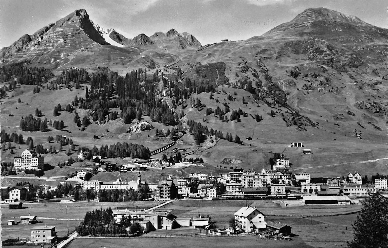 Ansichtskarten: 3x Davos – Gebraucht aus Ottikon b.Kemptth. von Neptun1974