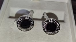 Gemelli Montblanc Pix Acciaio Inox-Onice Nera con confezione