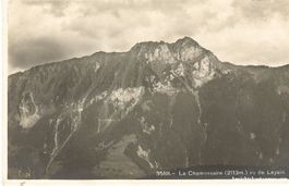 Leysin -vue de Leysin -Chamossaire c1925