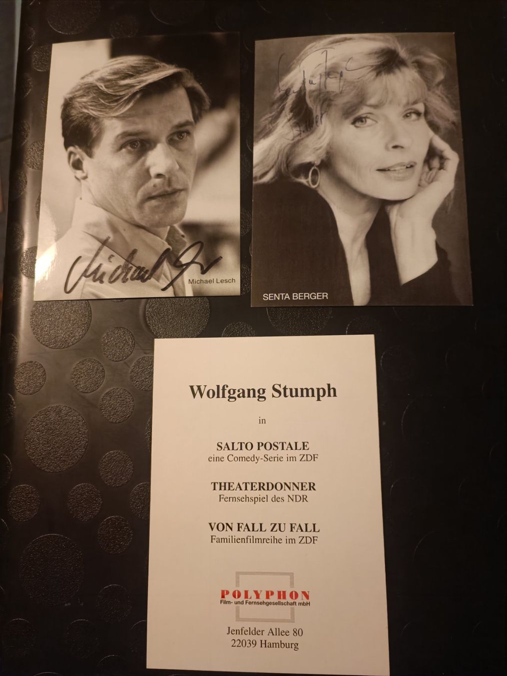 Autografi: Schauspieler Set - handsigniert – Usato da Menziken venduto da Artographs 1