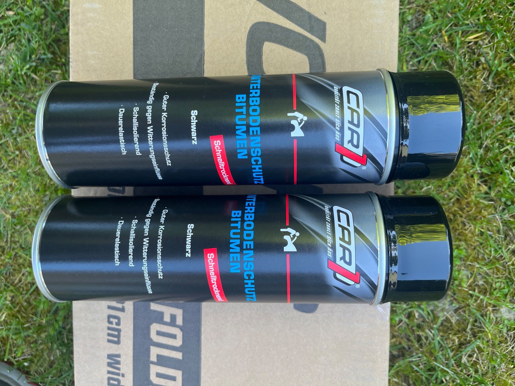 Sonstiges Fahrzeugzubehör: 2x unterbodenschutz bitumen – Neu und originalverpackt aus Lenzburg von r_mendes