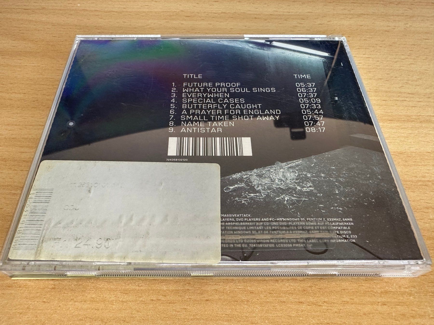 CDs: Massive Attack – 100th Window – Gebraucht aus Rikon im Tösstal von Alpenmutz 1