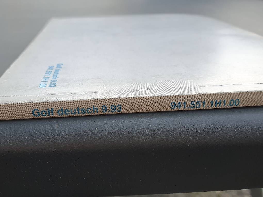 VW Documenti: Betriebsanleitung VW Golf – Usato da Mels venduto da Eventuell3 3