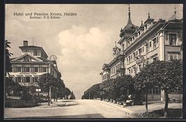 Heiden, Hotel und Pension Krone mit Depe