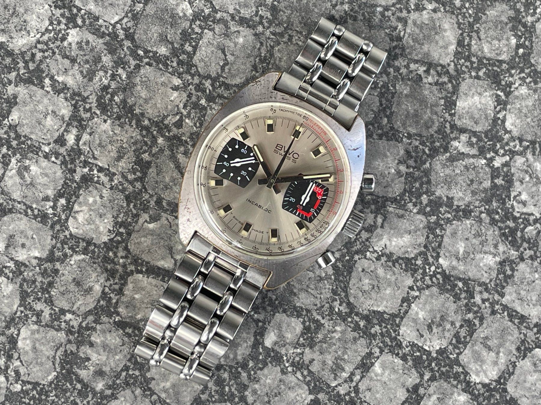 Orologi: Vintage BWC Swiss Chronograph – Usato da St. Gallen venduto da sqzxm72 3