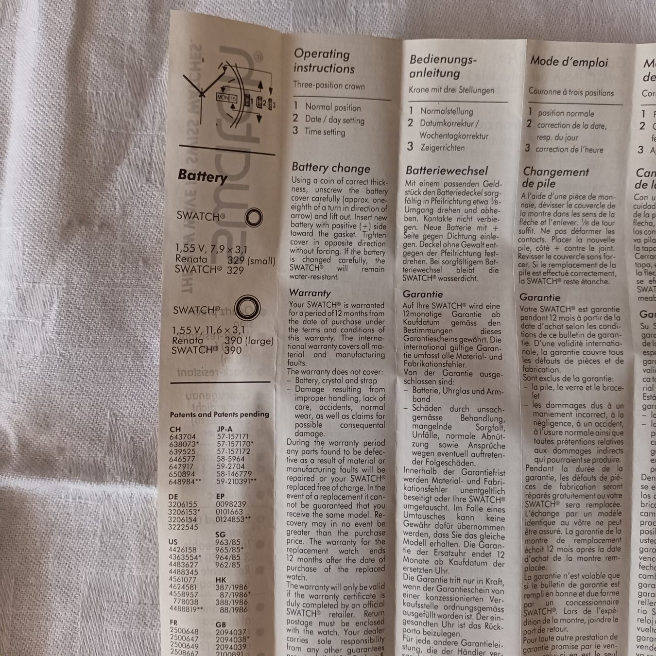 Swatch Orologi: swatch 1992 für Sammler – Nuovo (secondo la descrizione) da Bäretswil venduto da ricoric 4