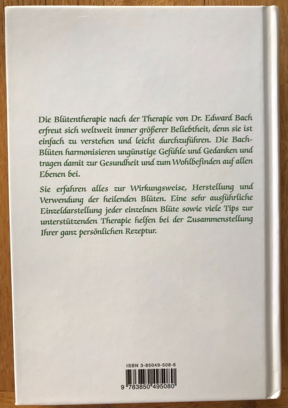 Libri: Bach - Blütentherapie - nach Dr. Bach – Nuovo (secondo la descrizione) da Arbon venduto da KaSaBo 2