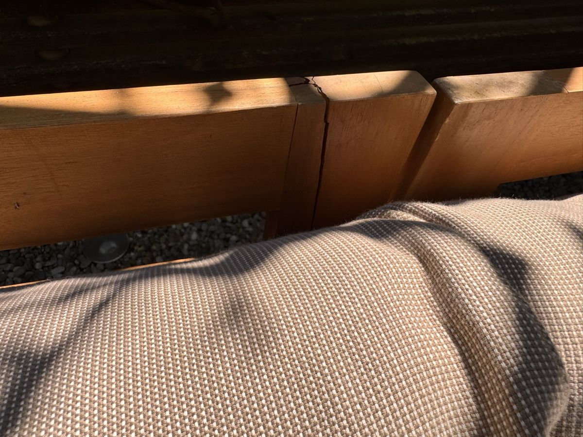 Divani: Gartenlounge aus Teakholz – Usato da Sumiswald venduto da Nigeto 3