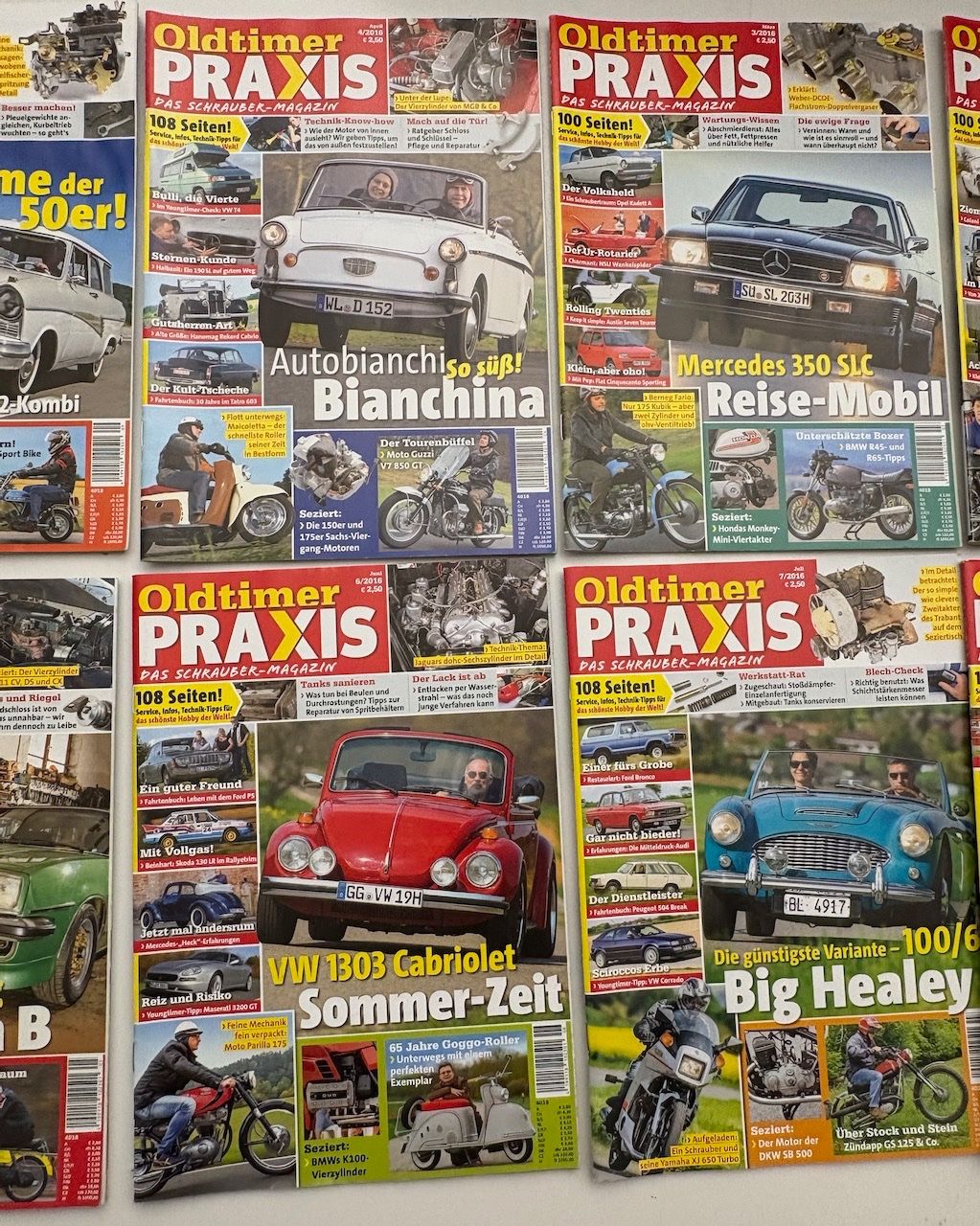 Riviste & Magazine: Konvolut Oldtimer Praxis Hefte, 11 Stück – Usato da Rütihof venduto da Bashful 2